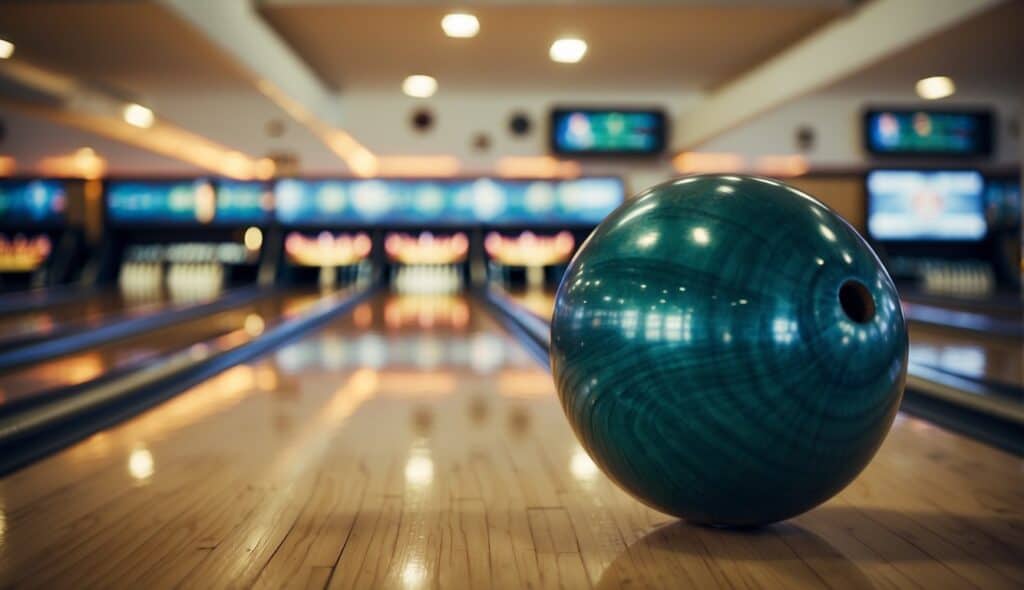 Bowling techniques being practiced in a training session to improve skills